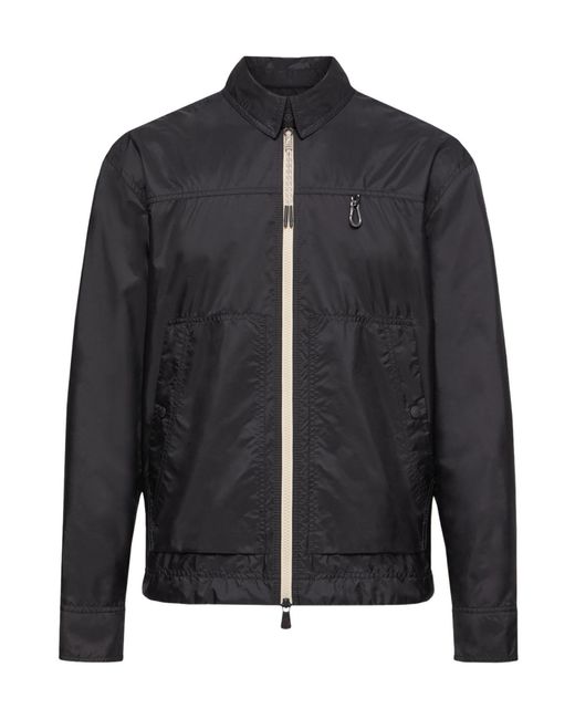Moncler Black Grenoble Zip-Up Jacket for men