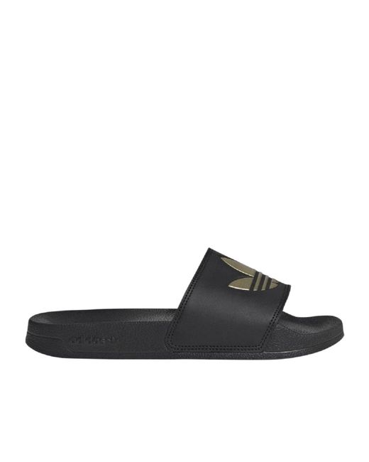 Adidas Originals Black Pure One-Piece Casual Slide Slippers