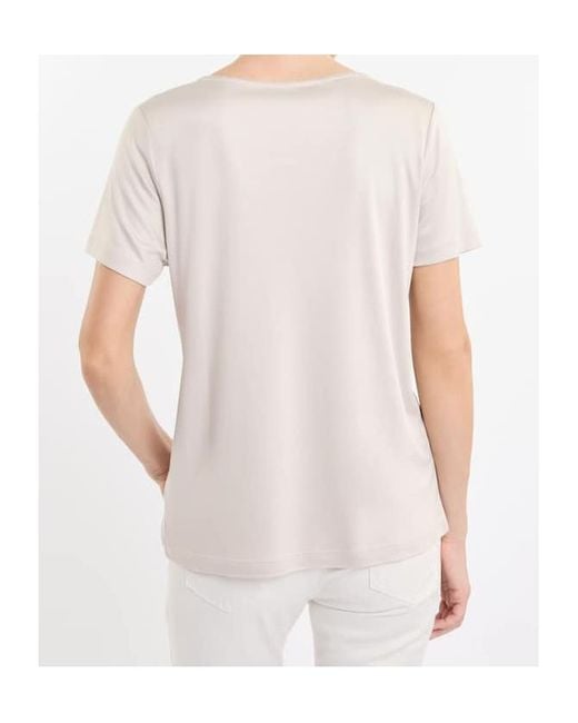 Fay White Classic Fit Casual Top