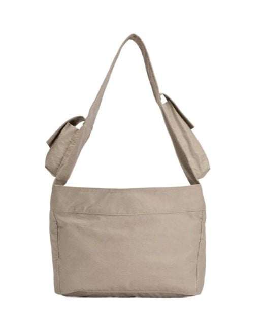 Y-3 Gray Newspaper Bag