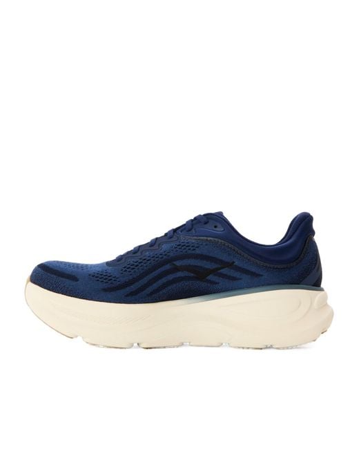 Hoka One One Blue Breathable Running Shoes for men