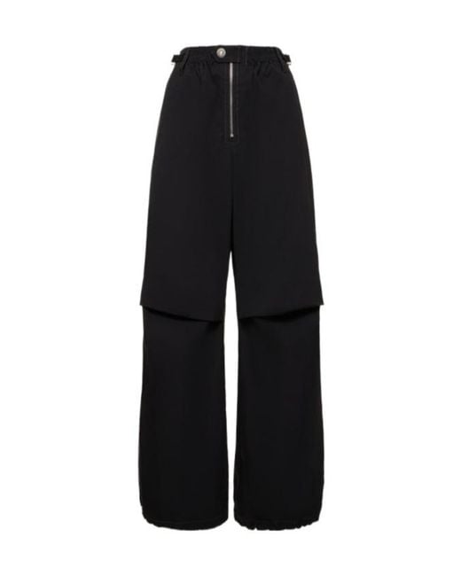 Dion Lee Black Wide Jeans