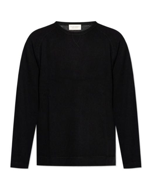 Officine Generale Black Officine Générale Nate Cashmere Knitwear for men