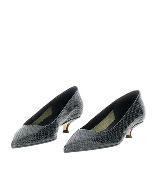 Aeyde Blue Pointed-Toe High Heels