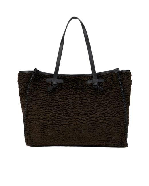 Gianni Chiarini Black Double-Handle Tote Bag