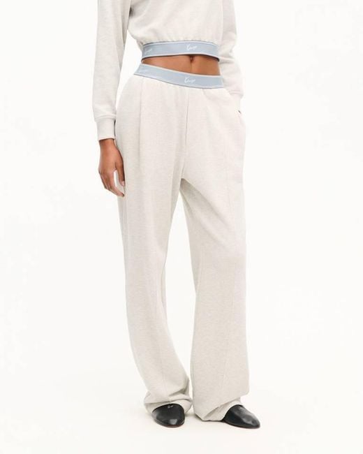 KENZO White Signature' Elasticated Pants