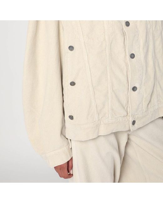 Haikure Natural Corduroy Casual Jacket
