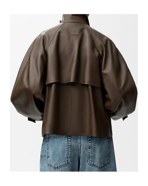 Loewe Brown Short Parka