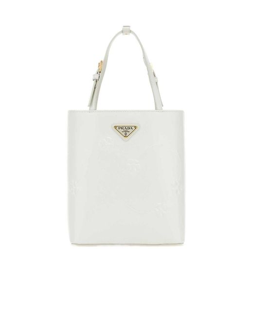 Prada White 1Ba401_Zo6_V_Oof F0009 Bianco