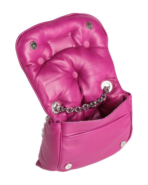 Maison Margiela Pink Medium Size Leather Crossbody Bag