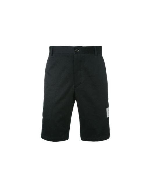 Thom Browne Blue Cotton Twill Unconstructed Chino Trouser for men