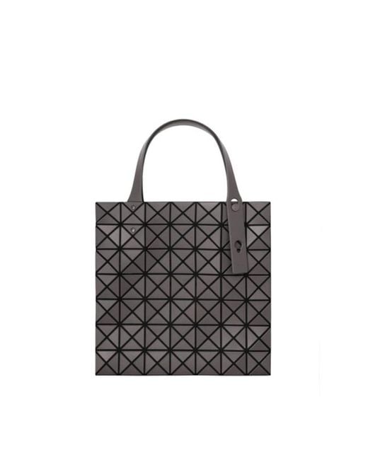 Issey Miyake Black Prism Matte Top Handle Bag for men