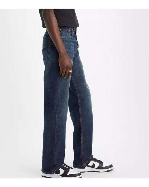 Levi's Blue 527 Five-Pockets Jeans for men