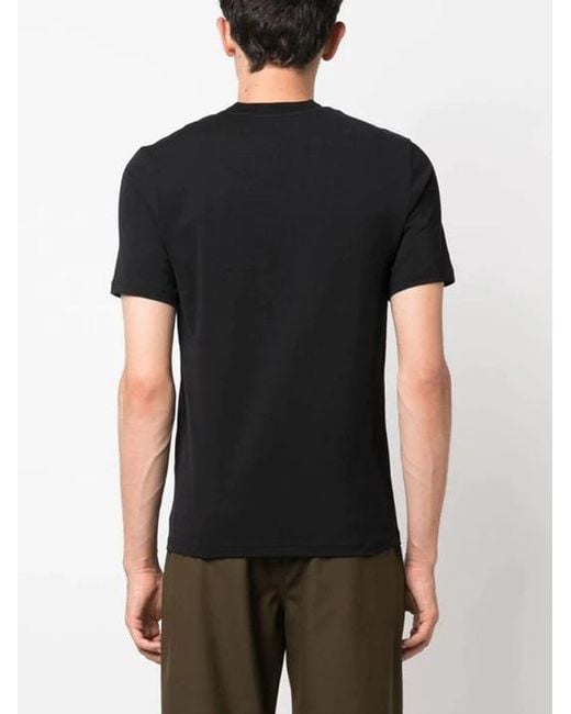 Moschino Black Logo-Print Stretch-Cotton T-Shirt for men