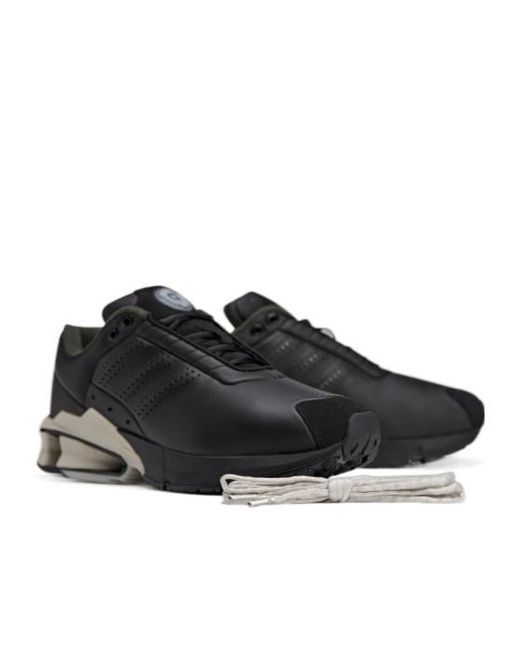 Y-3 Black A3 Lace-Up Sneakers for men