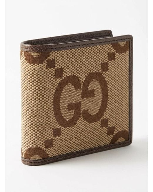 Gucci Natural Jumbo Gg Wallet for men