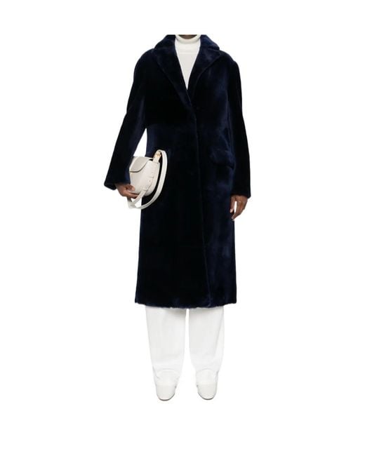 Blancha Black Long-Sleeved Coat