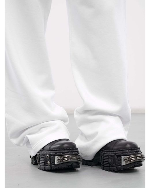 VTMNTS White Paris Track Pants for men