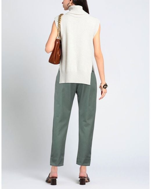 Isabel Marant Green Minimalist Casual Pants