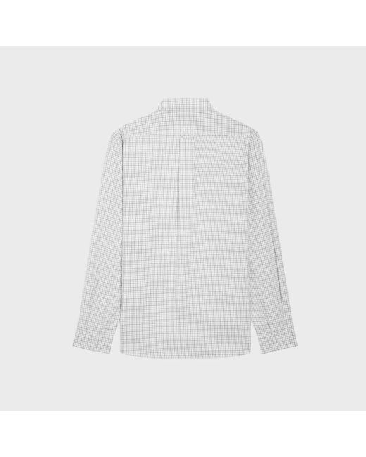 Céline White Relaxed Shirt for men