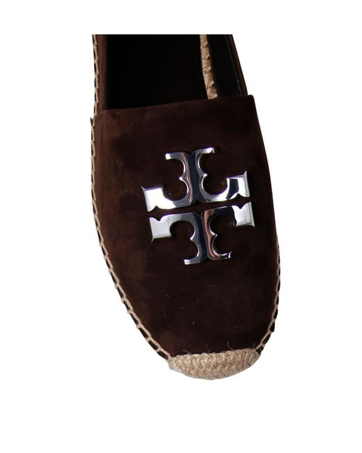 Tory Burch Brown Eleanor Espadrilles