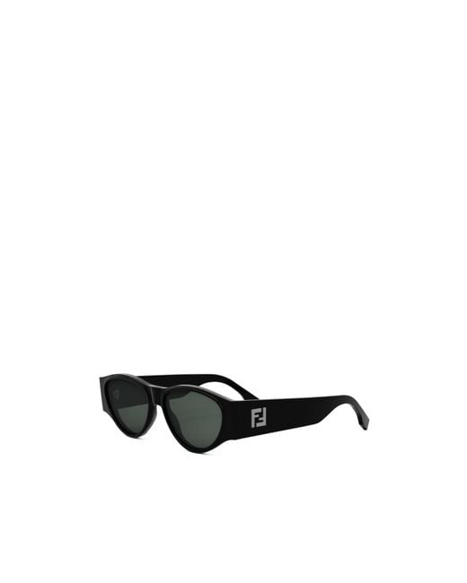 Fendi Green Eyewear Cat-Eye Frame Sunglasses for men