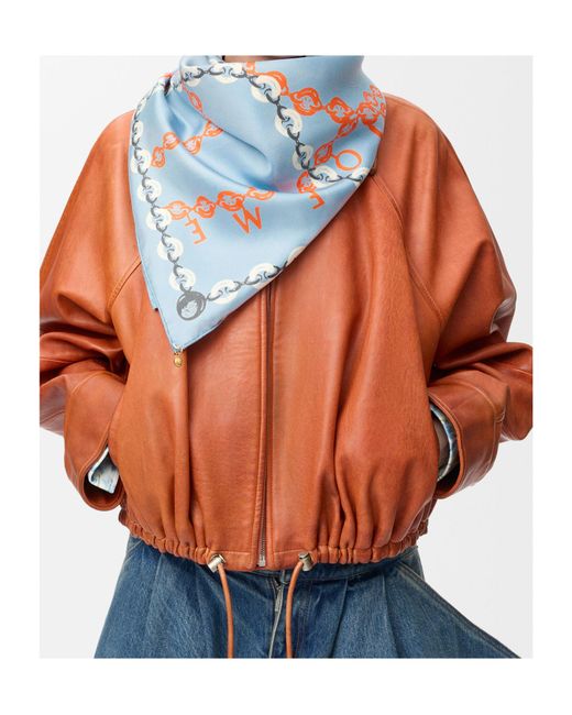 Loewe Blue Scarf