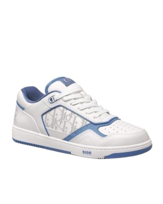 Dior White And Hylton Nel B27 Uptown Low-Top Sneaker for men