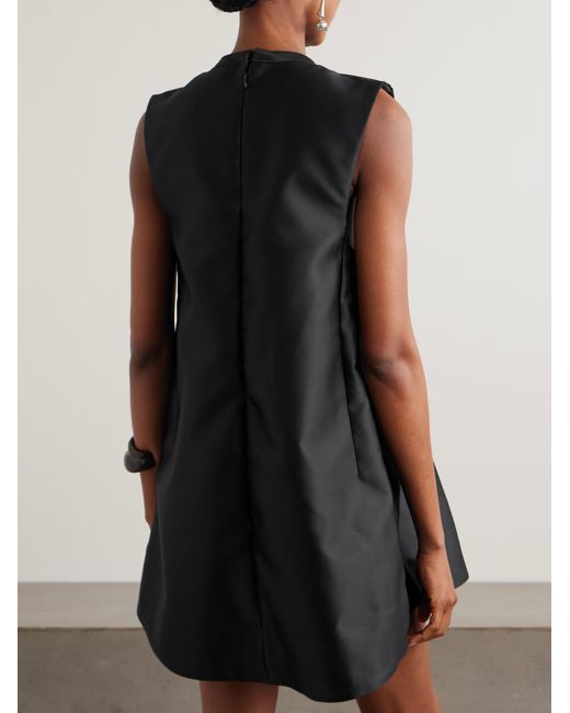 Rabanne Black Bow Mini Dress
