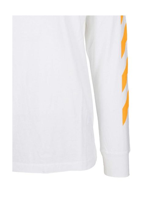 Off-White c/o Virgil Abloh White Caravaggio Painting Printed Crewneck T-Shirt for men