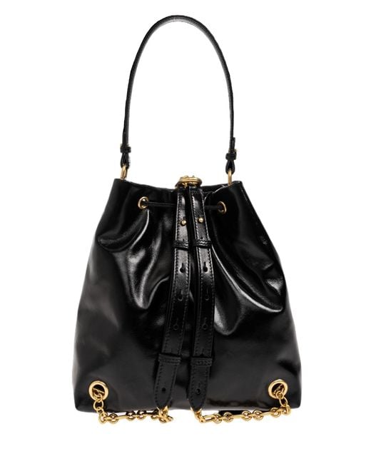 Balmain Black Pulse Drawstring Backpack