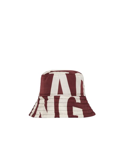 Dries Van Noten Red Pattern Fisherman's Hat for men