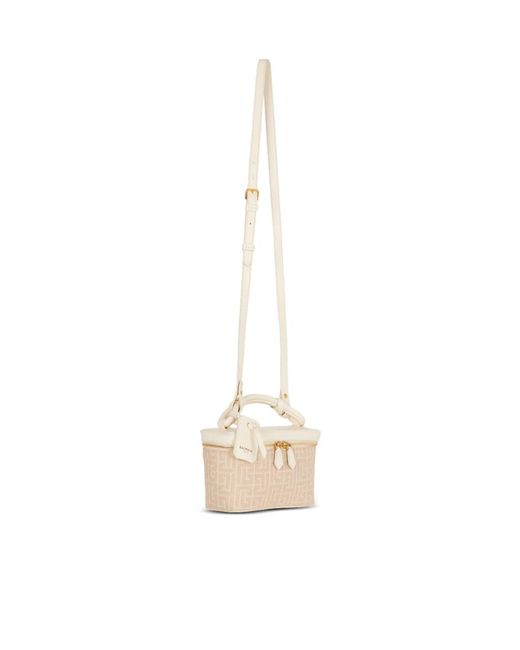 Balmain Natural B Army Vanity Bag