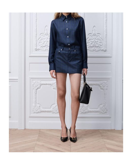 Dior Blue Blouse