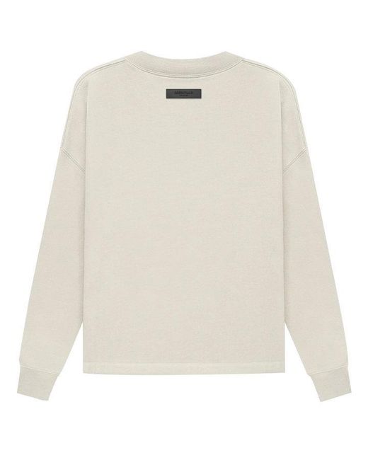 Fear Of God White Long-Sleeved Sweatshirt for men