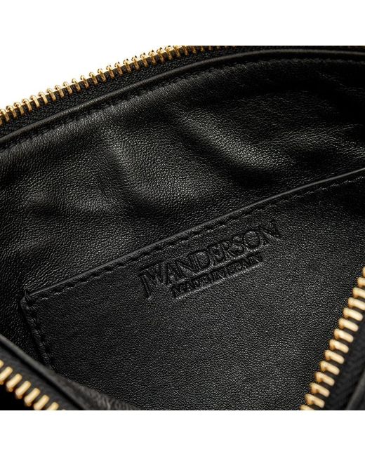 J.W. Anderson Black The Bumper Shoulder Bag