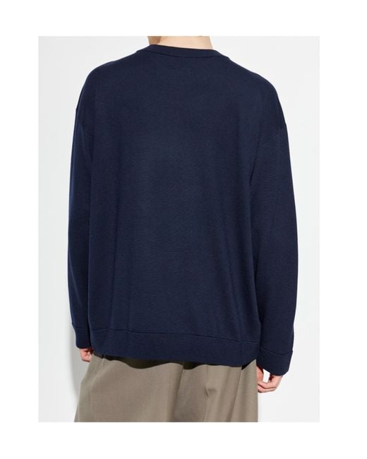 Zadig & Voltaire Blue Round-Neck Knitwear for men