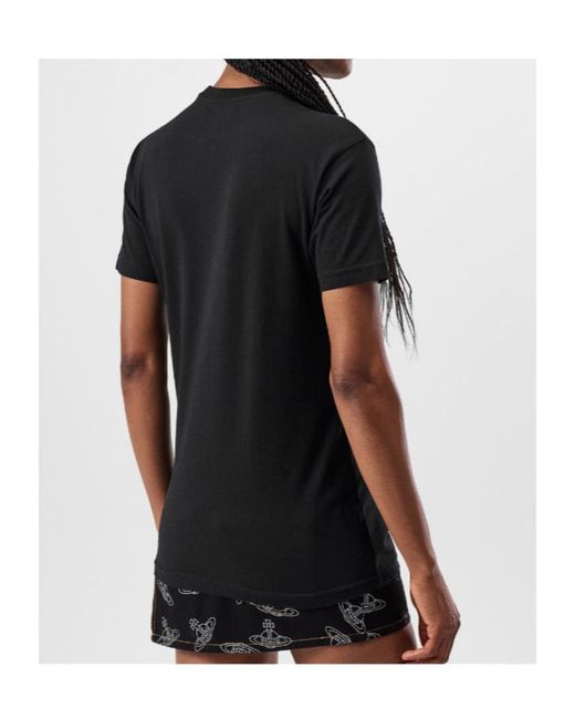 Vivienne Westwood Black Crew Neck T-Shirt