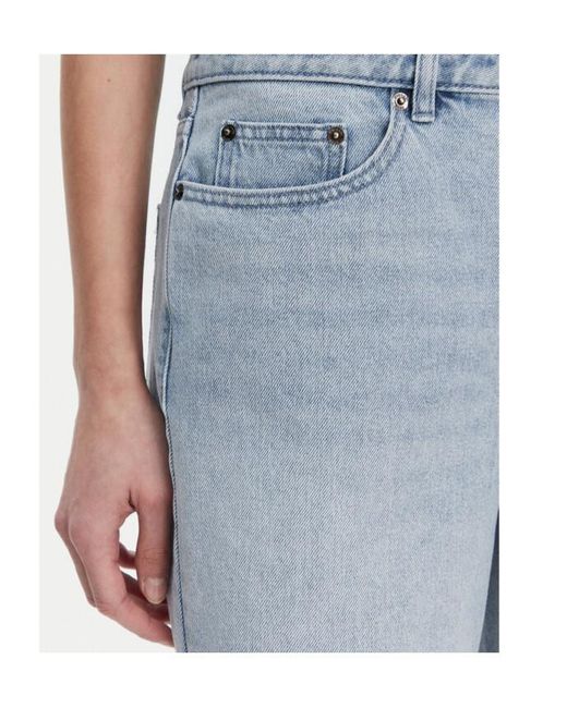 Michael Kors Blue Boyfriend Denim Shorts