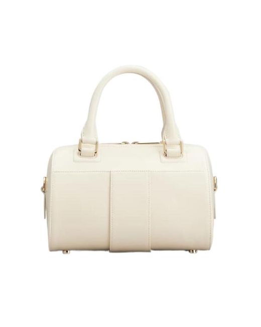 トートバッグ Roger Vivier BELLE VIVIER BOWLING MINI Roger Vivier Belle Vivier Mini Bag in Natural | Lyst