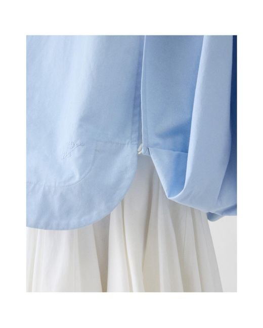 Jacquemus Blue The Pittore Long Sleeved Shirt
