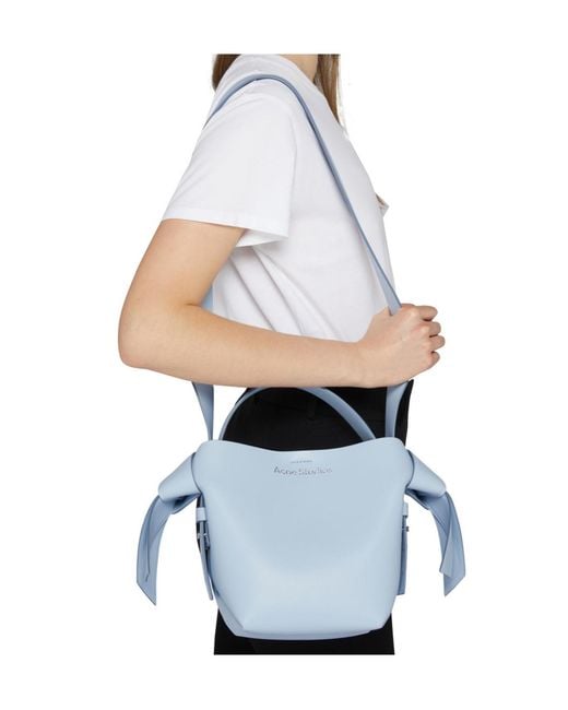 Acne Blue Musubi Shoulder Bag