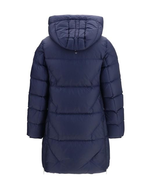 Parajumpers Blue Janet Hooded Down Jacket