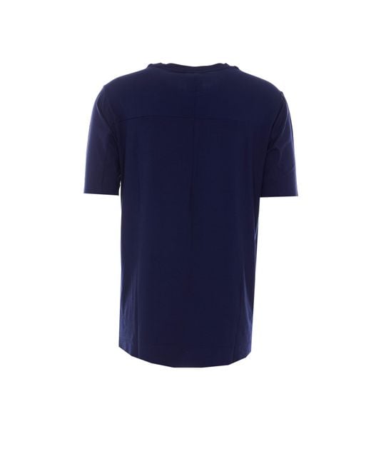 Thom Krom Blue Loose Tshirt for men
