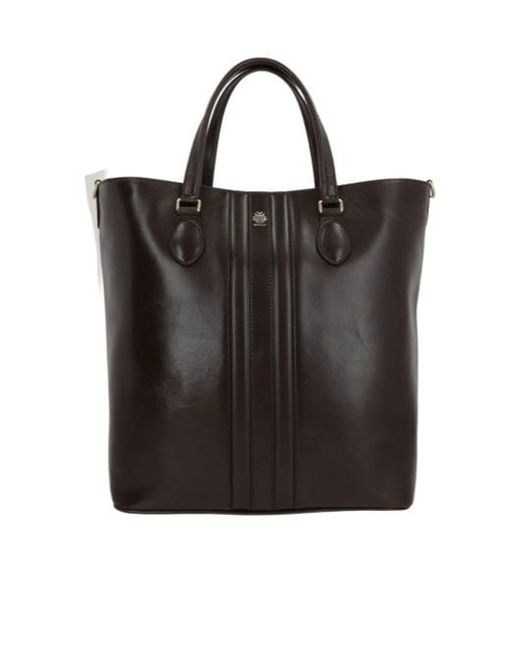 Bally Black Double Handle Shoulder Bag for men