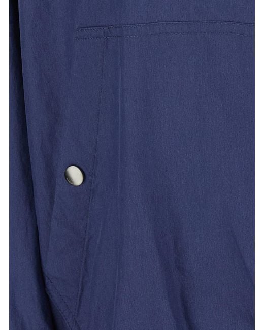 DUNST Blue Summer Breeze Zip Hooded Jacket