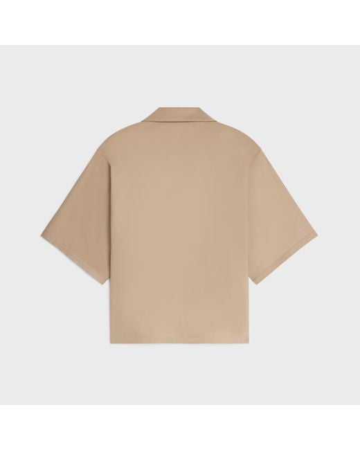 Céline Natural Scout Shirt for men