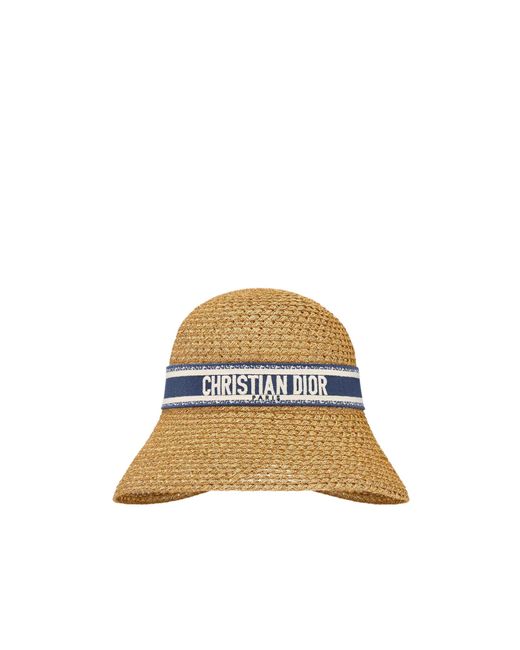 Dior Metallic Iviera D-Wave Large Brim Cloche