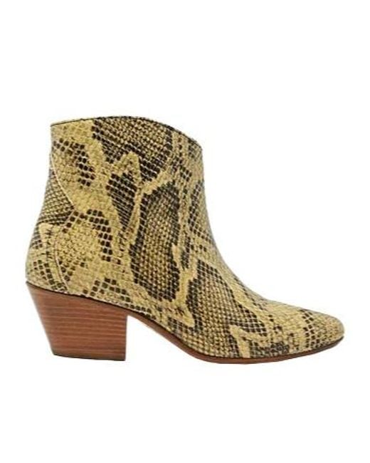Isabel Marant Natural Ankle Boots