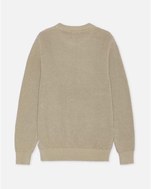 Les Deux Natural Ribbed-Knit Sweater for men